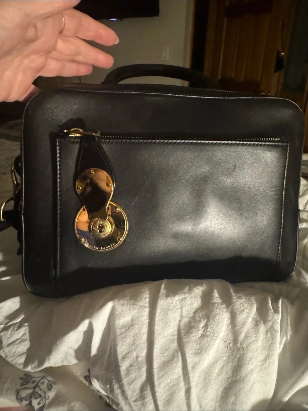 Polo by Ralph Lauren collection Ricky Black camera bag